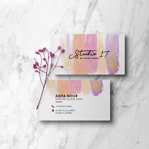 Studio 17 business cards